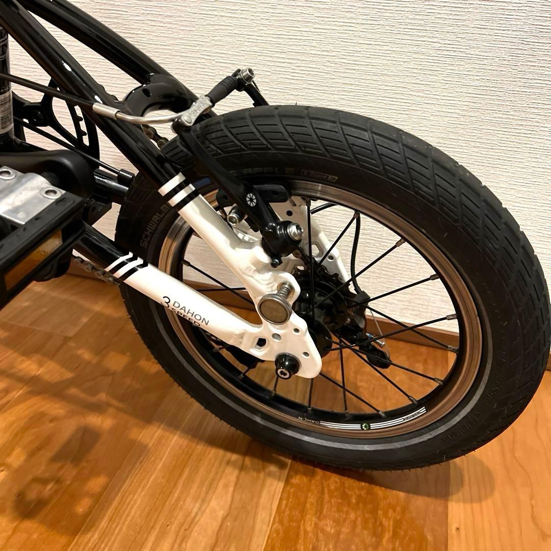 美品 DAHON ダホン K3 ホワイト 自転車 ルノー ターン N8 P10