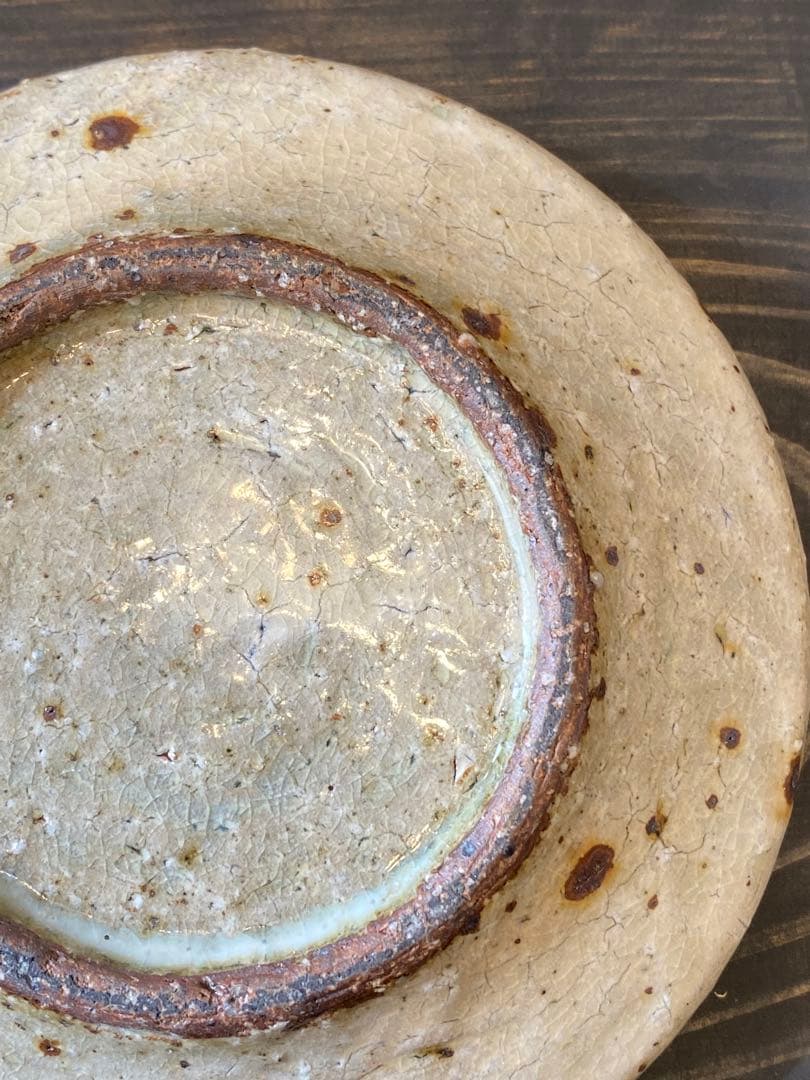 中村哲雄　薄灰　丸縁小鉢　2客　豆鉢　小皿　作家もの　器