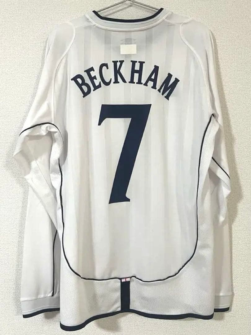 イングランド代表　ユニフォーム　ベッカム　Lサイズ