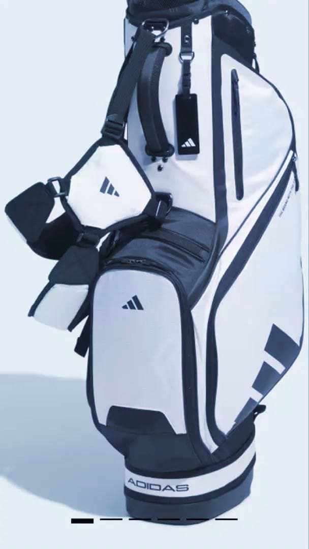 【スーさん】adidasキャディバック軽量ロゴスタンドバック