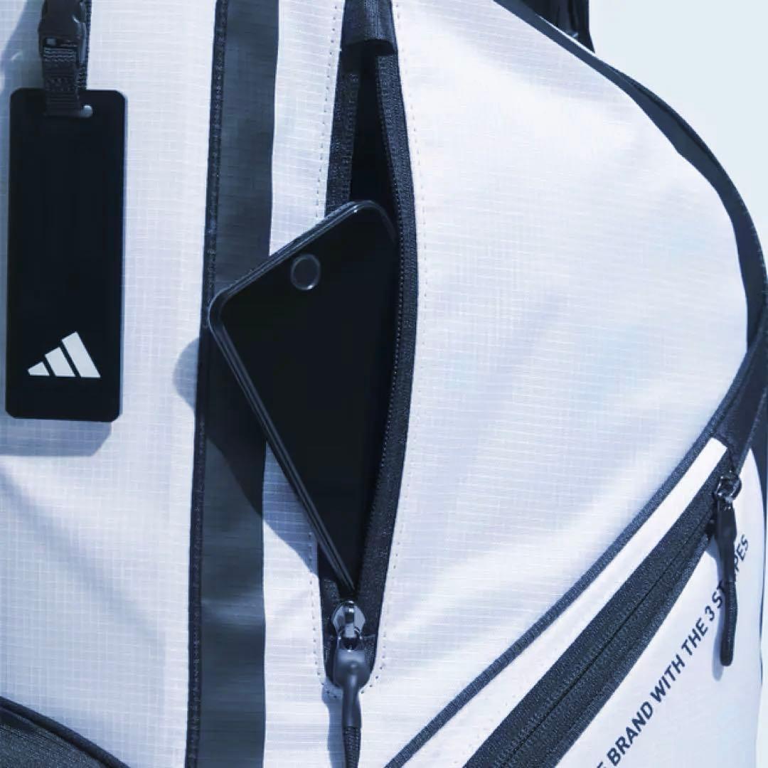 【スーさん】adidasキャディバック軽量ロゴスタンドバック