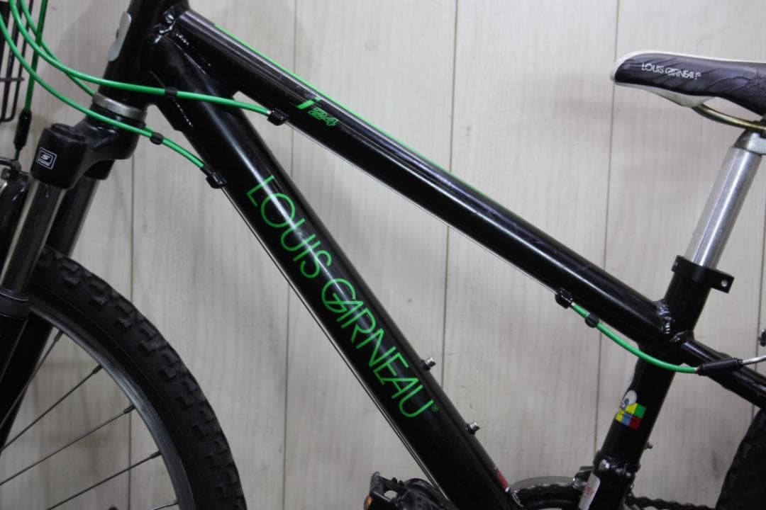 ルイガノ LGS-J24 24型 シマノ21速 300mm 本格子供用MTB 黒