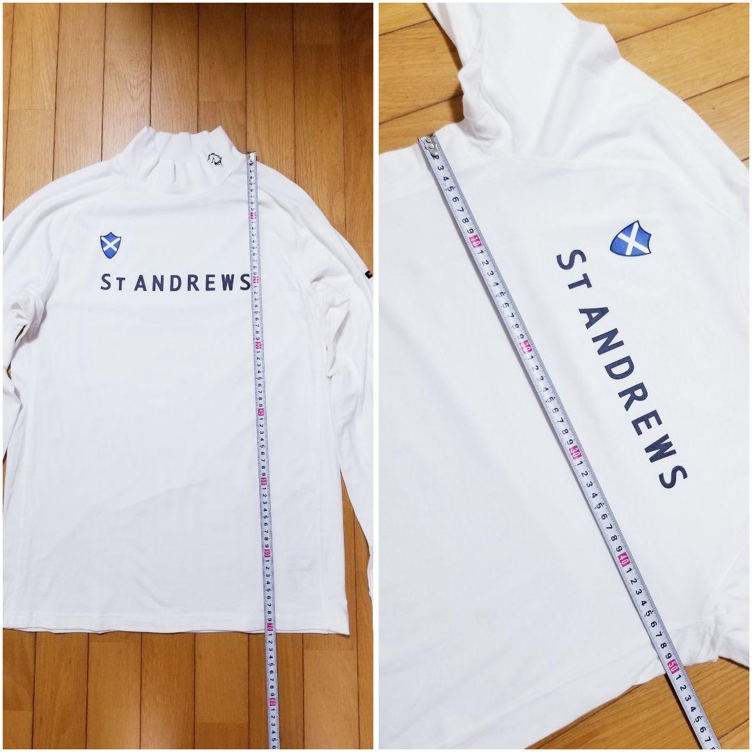 St ANDREWS　セント・アンドリュース ハイネック長袖シャツ