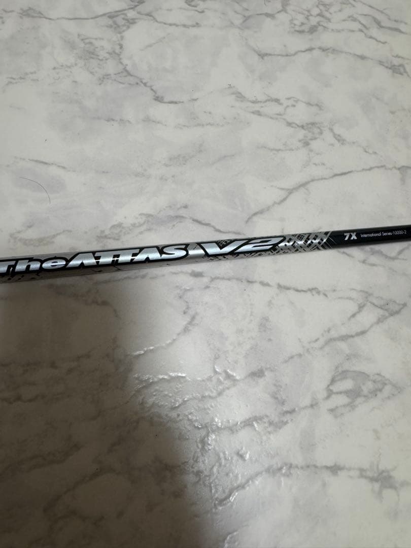 The ATTAS V2 7X ゴルフシャフト 黒