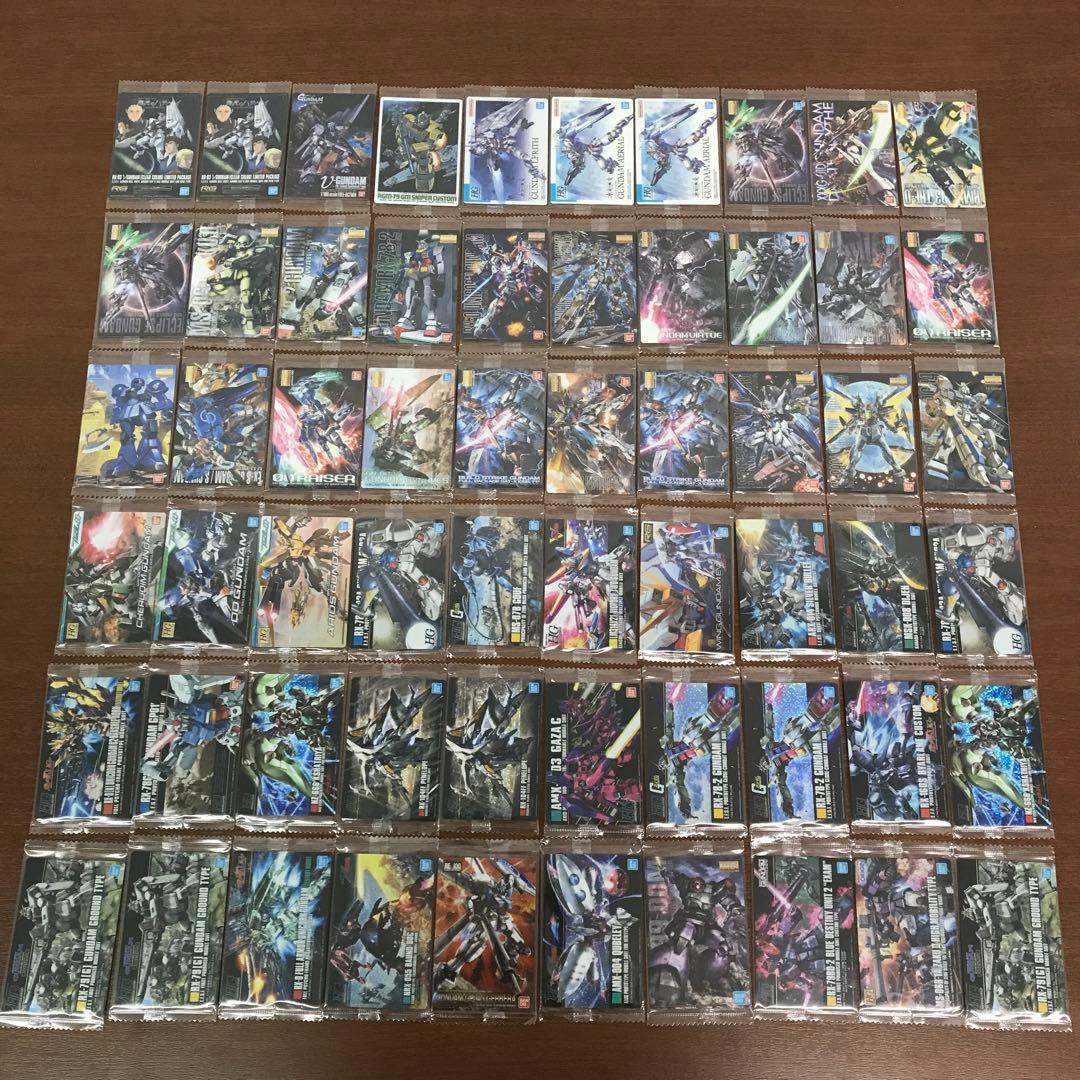 ❶未開封 ガンプラパッケージアートコレクション レア 約63枚