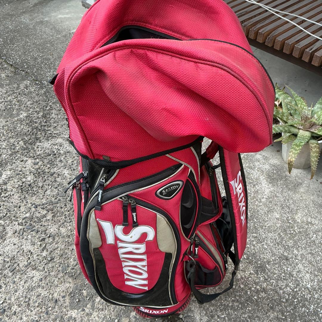 【7分割・ボールセット】SRIXON キャディバッグ ＆ Titleist