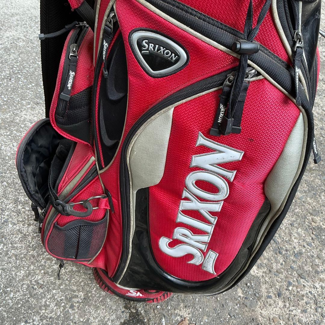 【7分割・ボールセット】SRIXON キャディバッグ ＆ Titleist