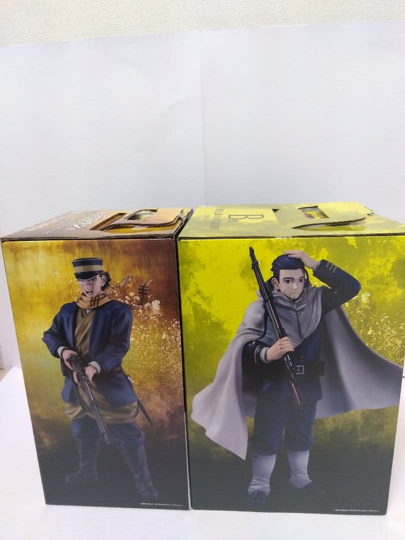 一番くじゴールデンカムイ B賞尾形百之助 ラストワン賞杉元佐一賞フィギュアセット