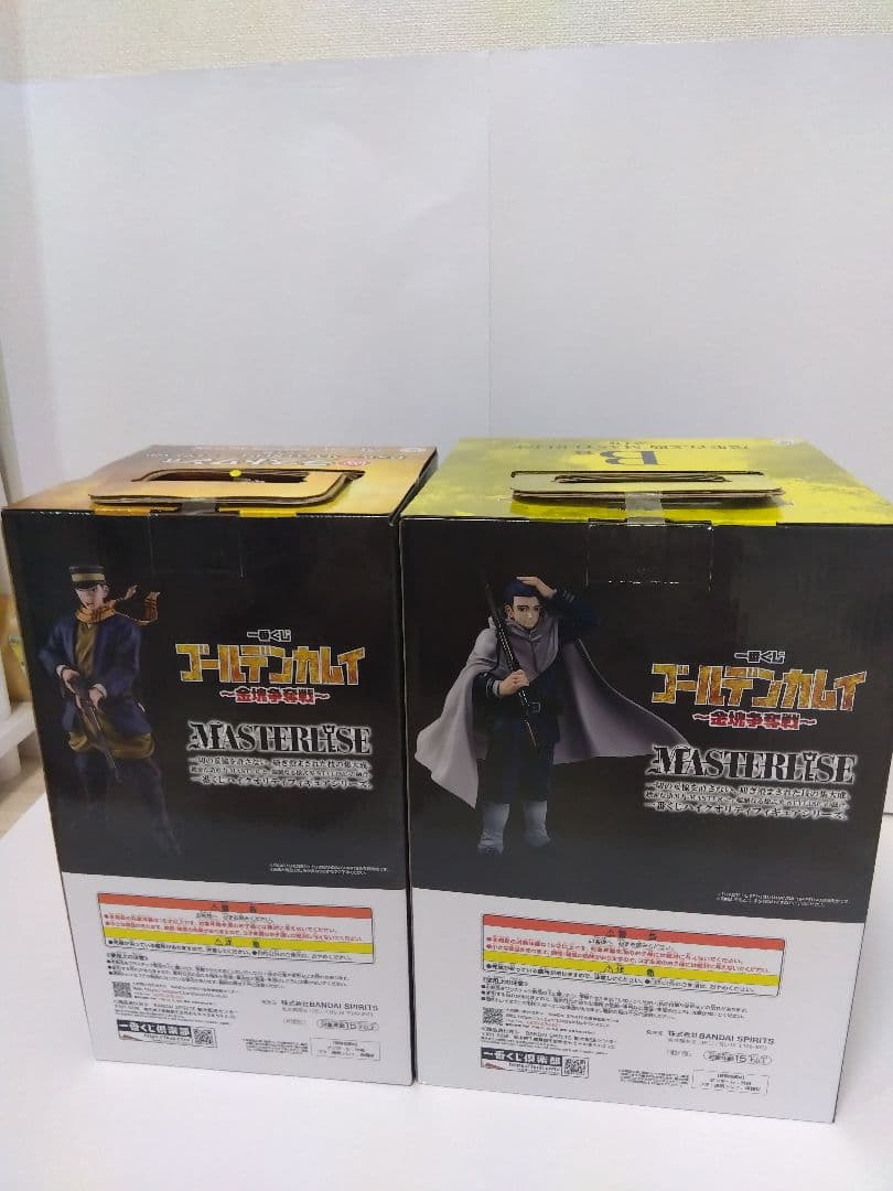 一番くじゴールデンカムイ B賞尾形百之助 ラストワン賞杉元佐一賞フィギュアセット