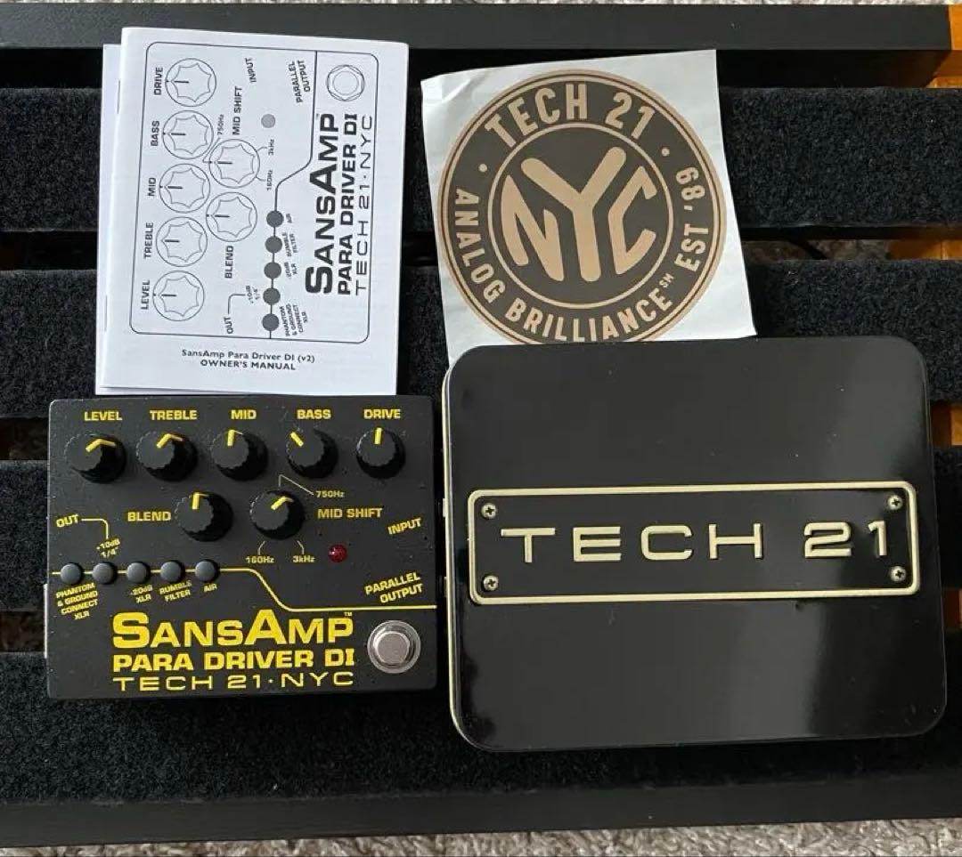 ギター Tech 21 SansAmp Para D DI