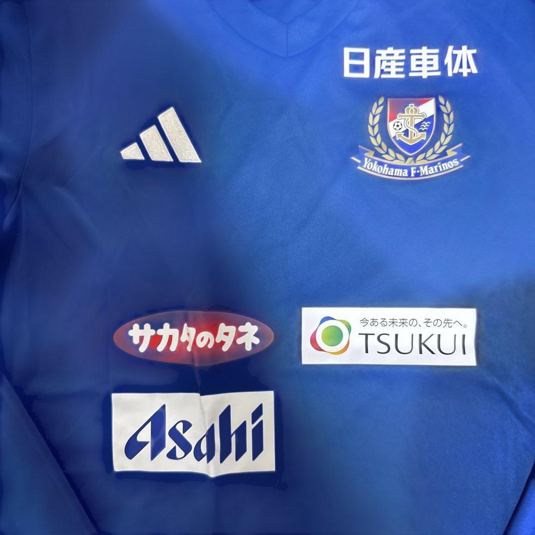 横浜Fマリノス adidas シャツ Sサイズ