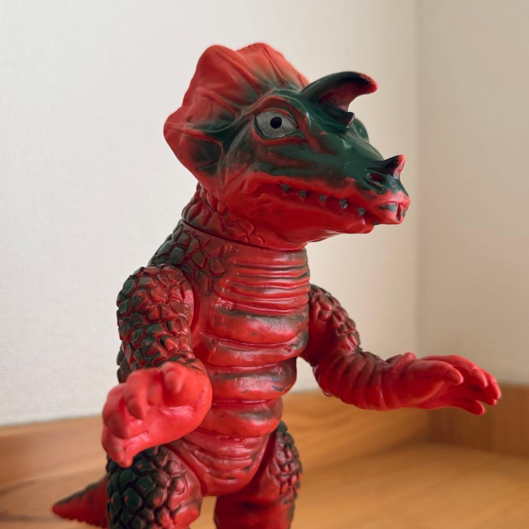 ブルマァク カプセル怪獣アギラ ソフビ 当時物 26004