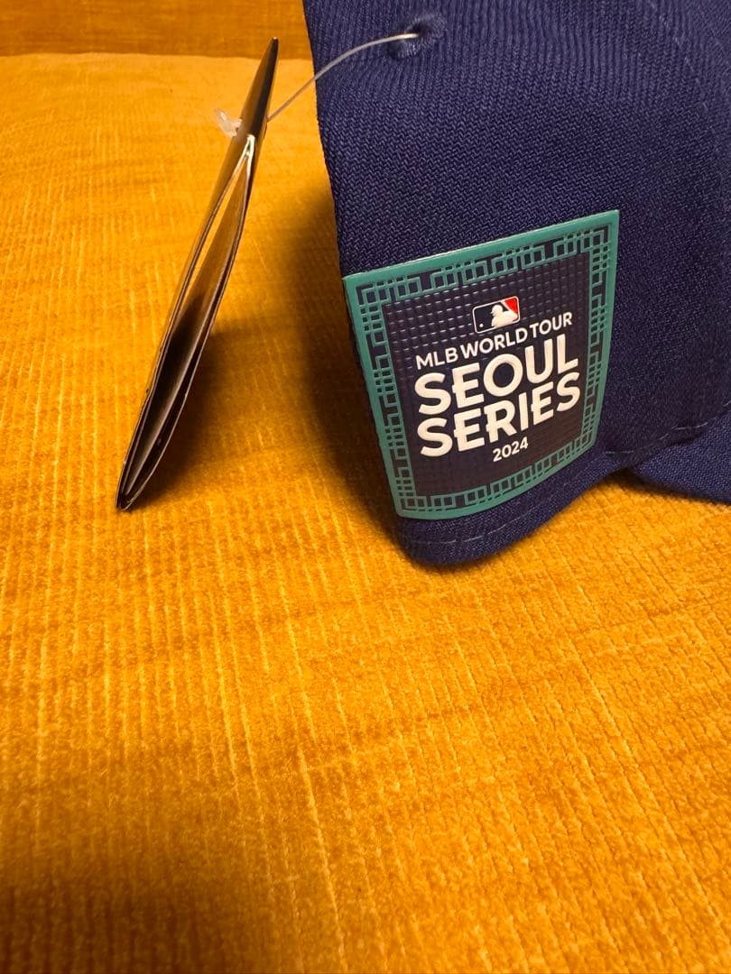 未使用 タグ付き MLB ソウルシリーズ ドジャース newera キャップ
