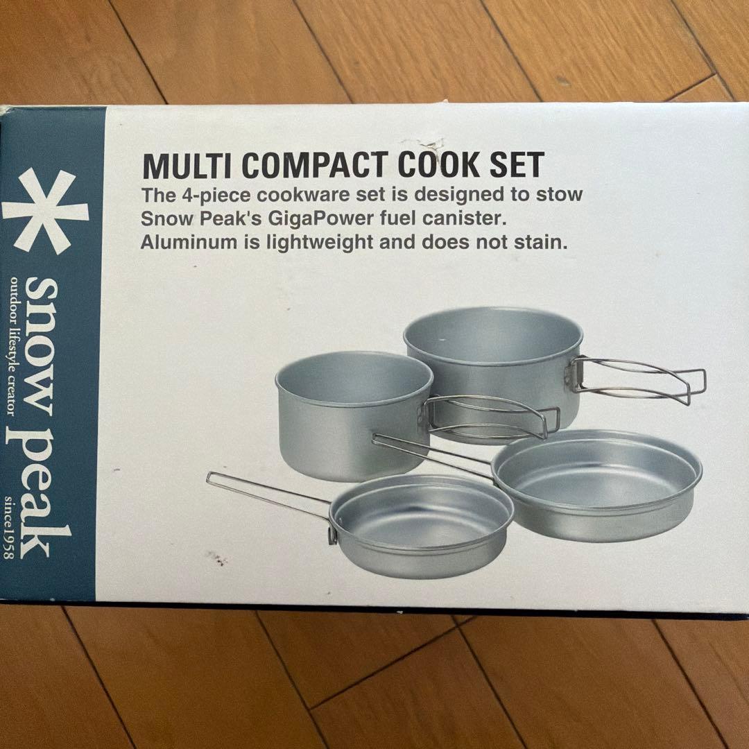 新品未使用　スノーピーク　パーソナルクッカーセット