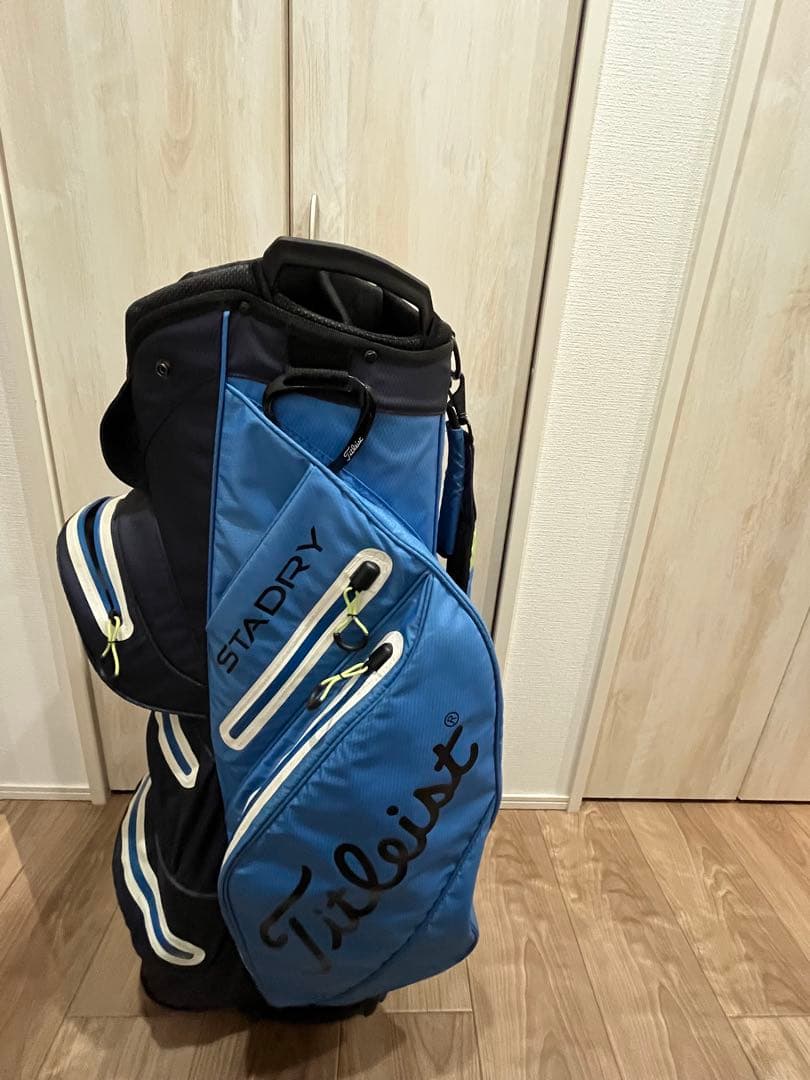 Titleist スタドラ ゴルフバッグ 青黒