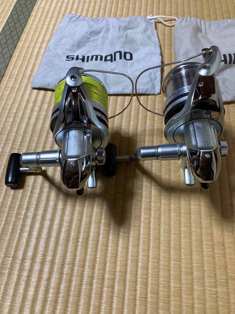 シマノパワーエアロ タイプ3号と5号