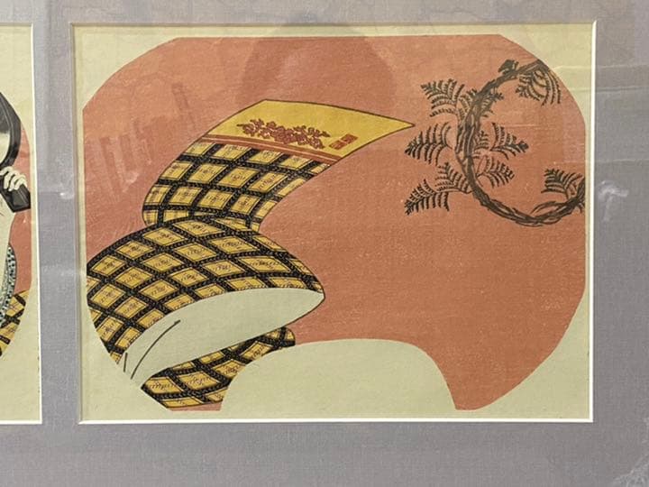 ‼️リサイクルFORTで検索‼️浮世絵の️傑作品‼️豊国作で印刷工芸品‼️現代建築に合う②