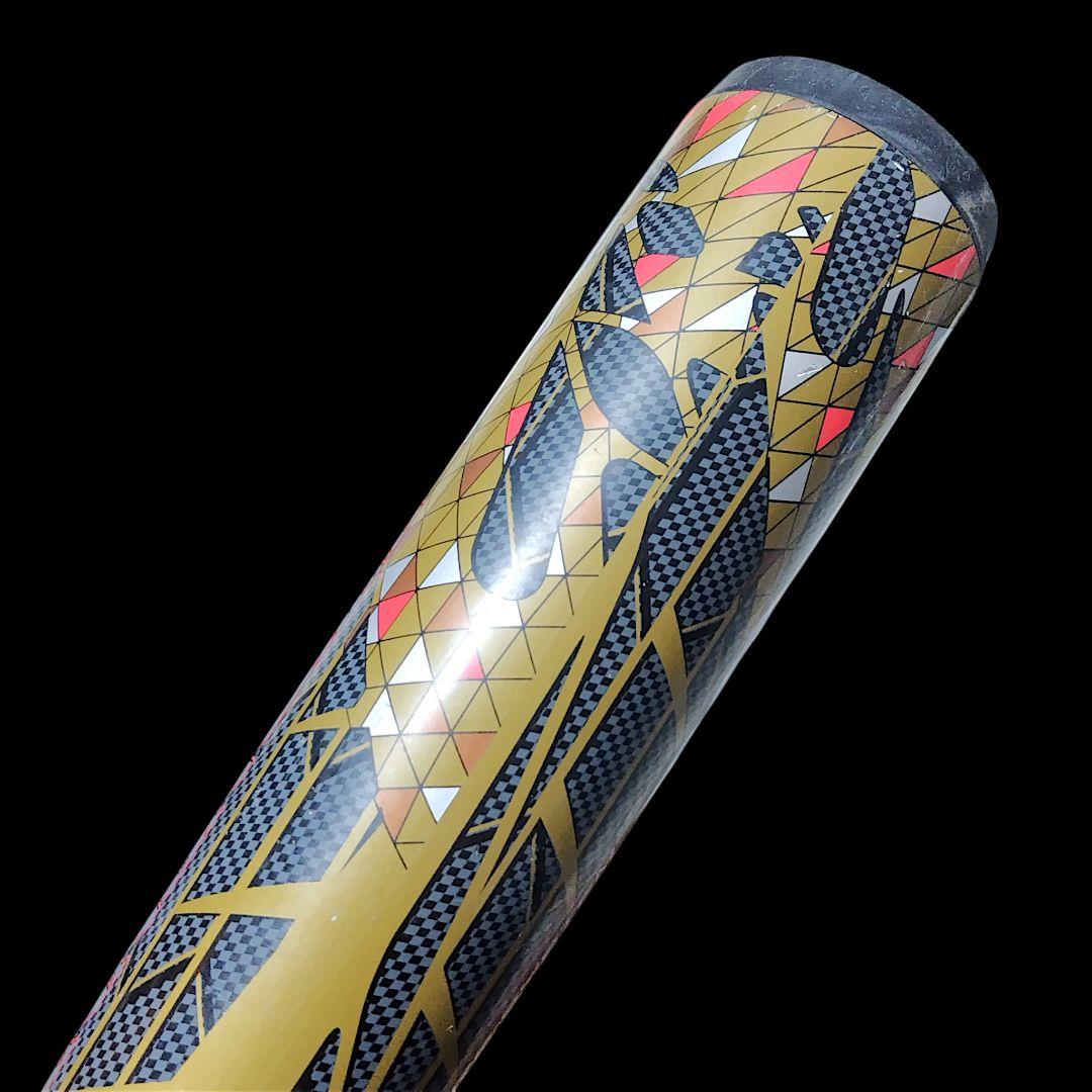 【良品】ZEET BLACK CANNON GREAT 軟式バット 84cm
