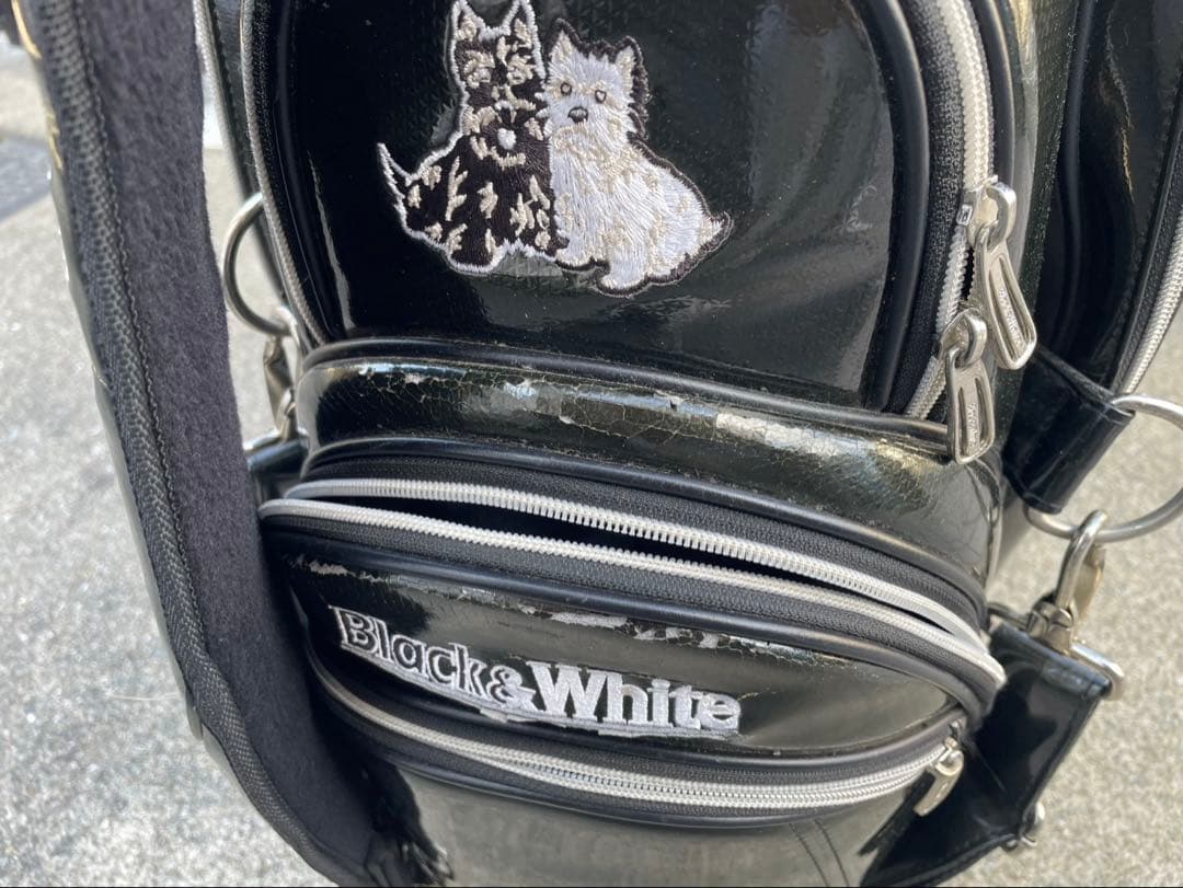 Black＆Whiteキャディバック