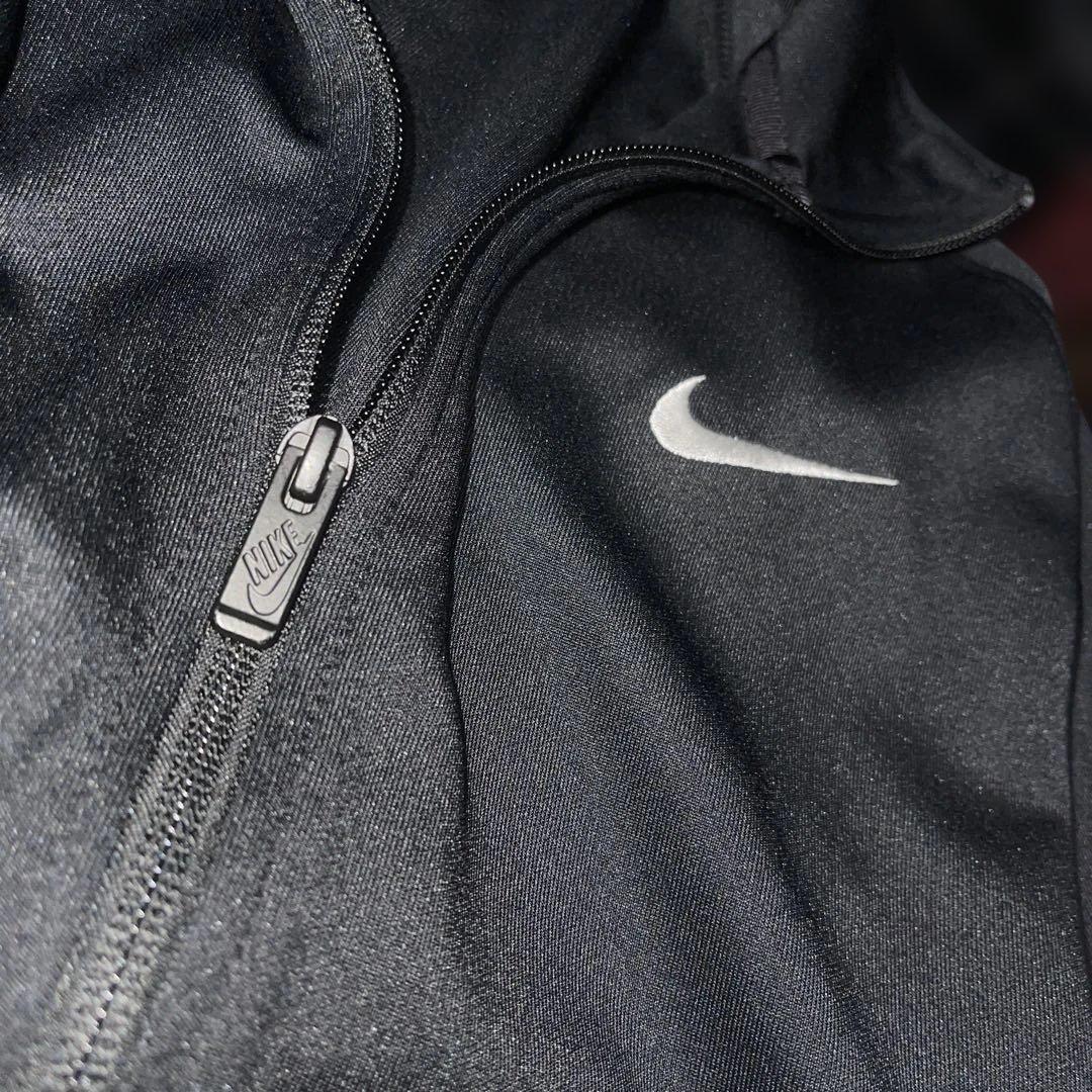 NIKE Big Swooshセットアップ　ジャージ上下セット 黒/白