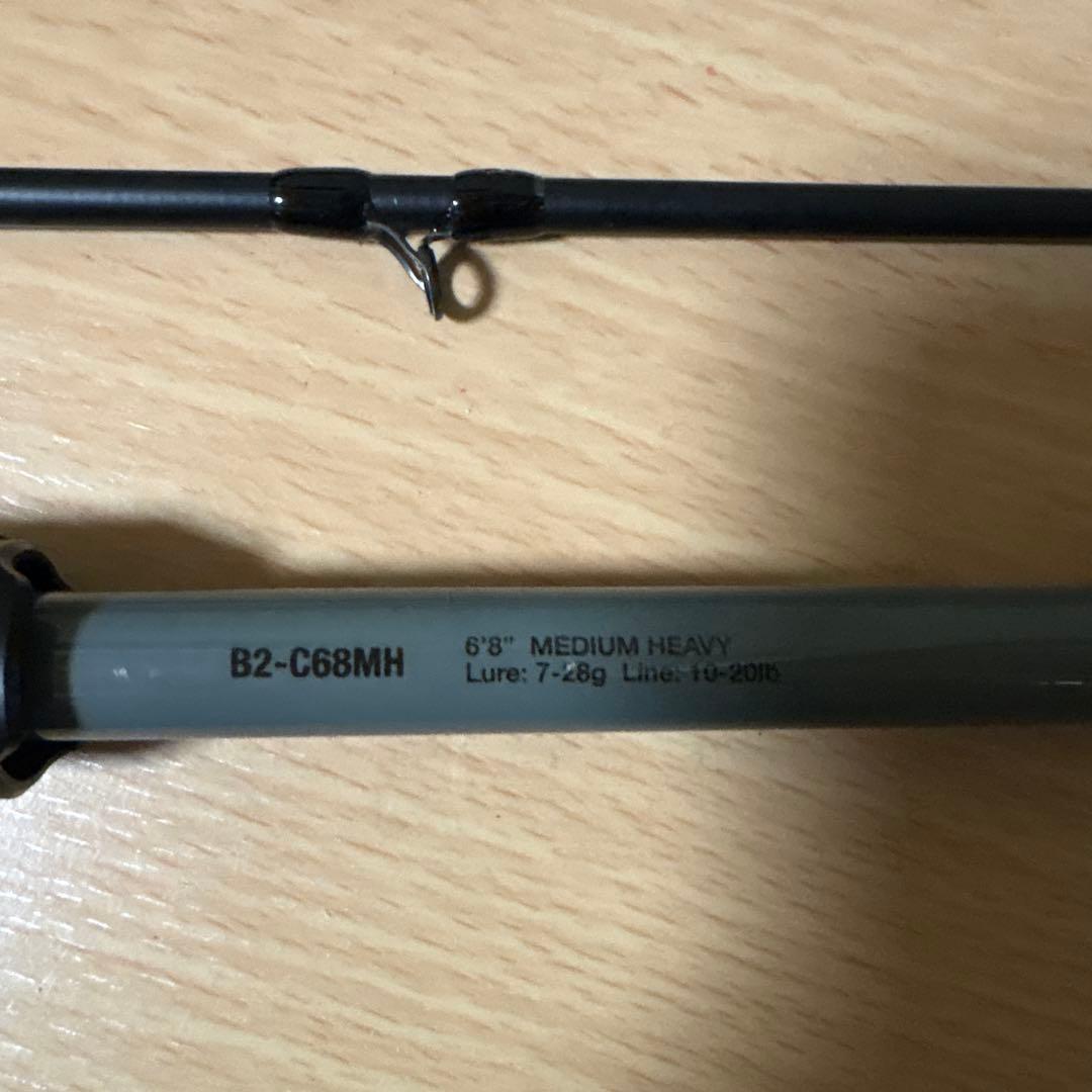 ジャッカル　BPM B2-C68MH バスロッド 6'8\"