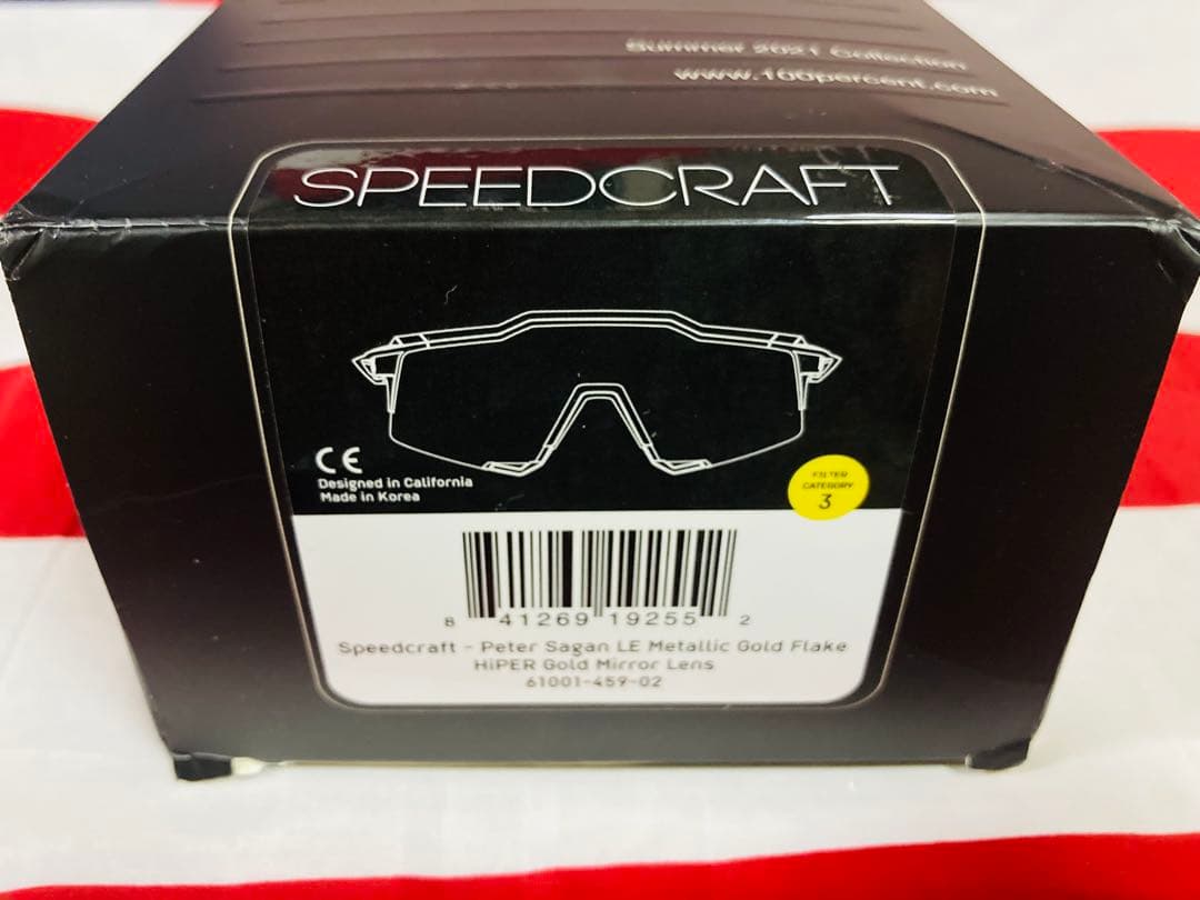 100% サングラス【SPEEDCRAFT PETER SAGAN LE】