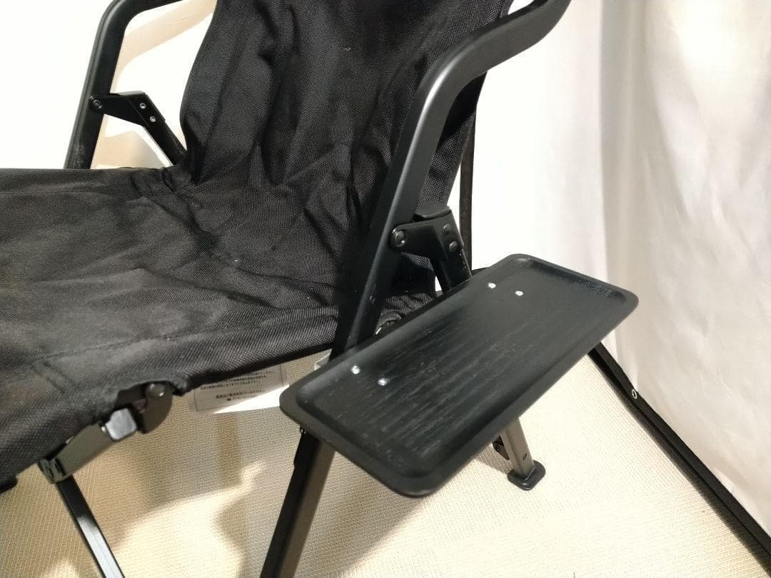 【２個セット】サイドテーブル M 黒 キャンプチェアスリム用 ザノースフェイス