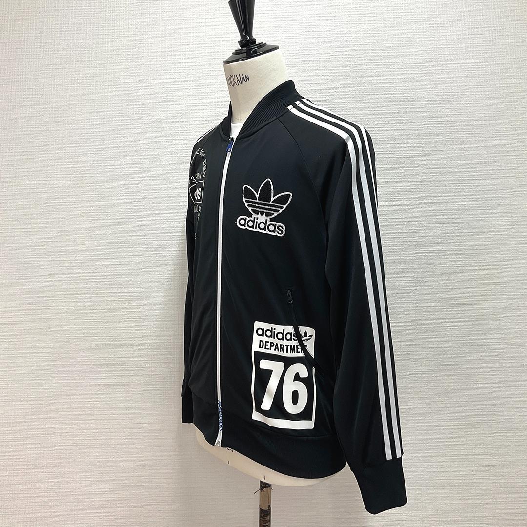 adidas originals アディダス トラックジャケット 黒 ジャージ