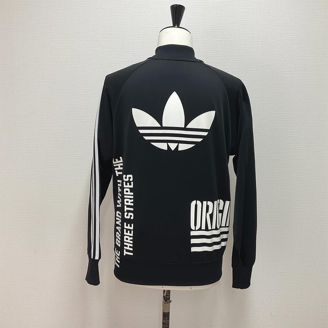 adidas originals アディダス トラックジャケット 黒 ジャージ