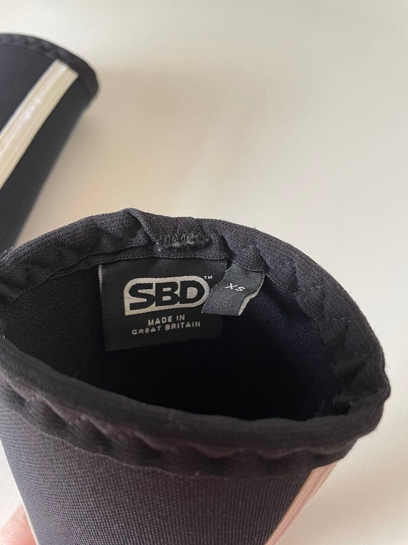 SBD エルボースリーブ XSサイズ ブラック/ホワイト