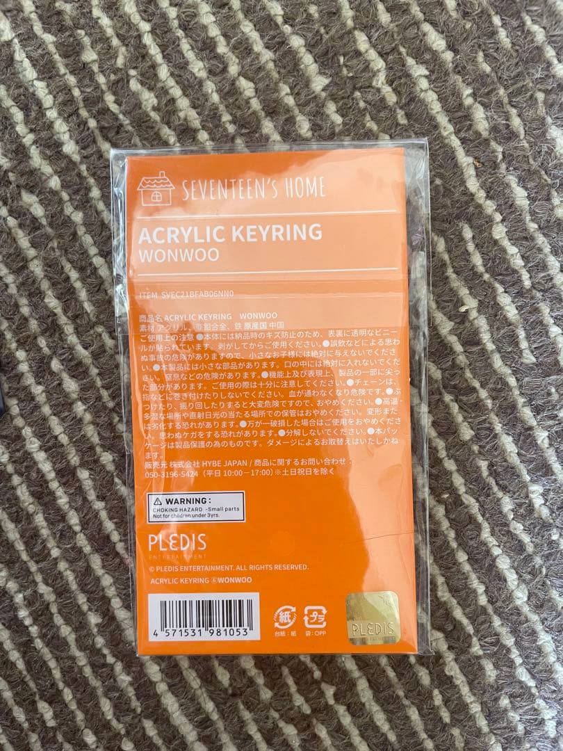 SEVENTEEN Wonwoo アクリルキーホルダー