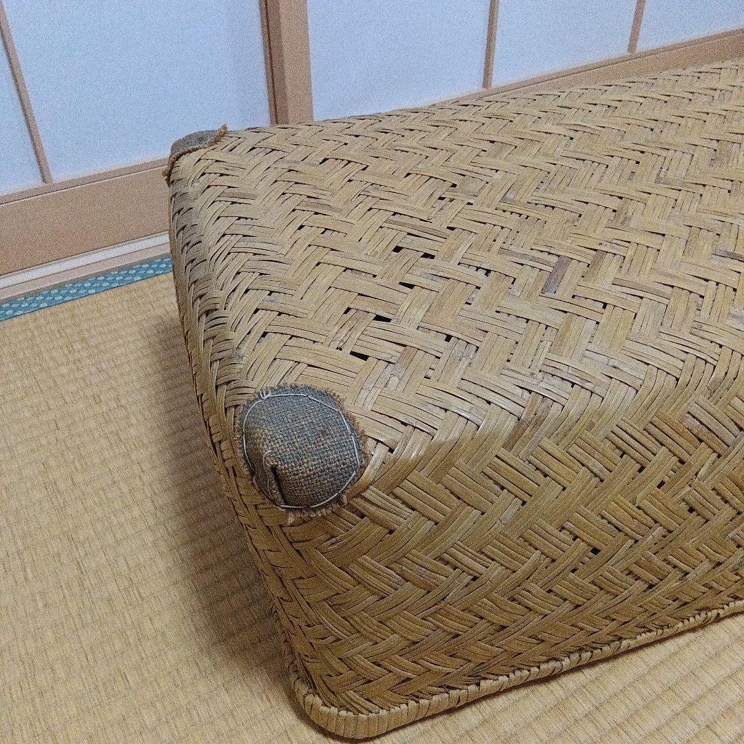 昭和レトロ　柳行李　柳こおり　収納箱　衣装入れ　竹籠　葛籠　つづら　古道具古民家