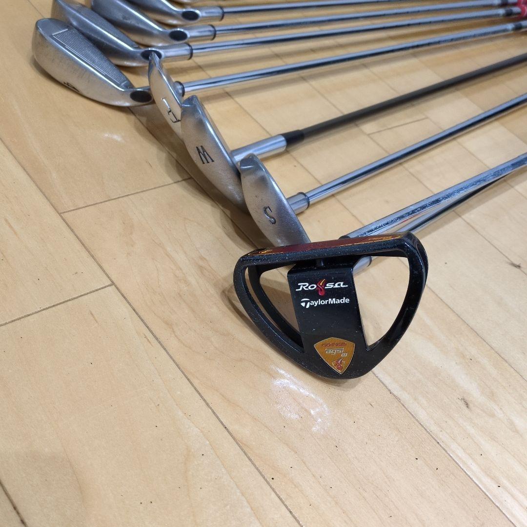 ゴルフクラブセット 右利き バッグ付 初心者向け　TaylorMade等含む