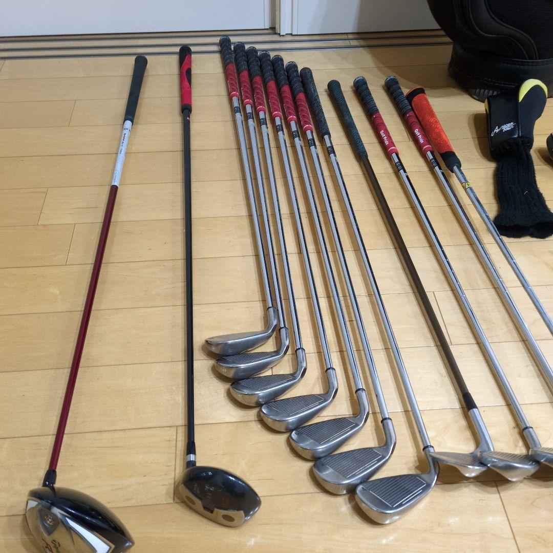 ゴルフクラブセット 右利き バッグ付 初心者向け　TaylorMade等含む