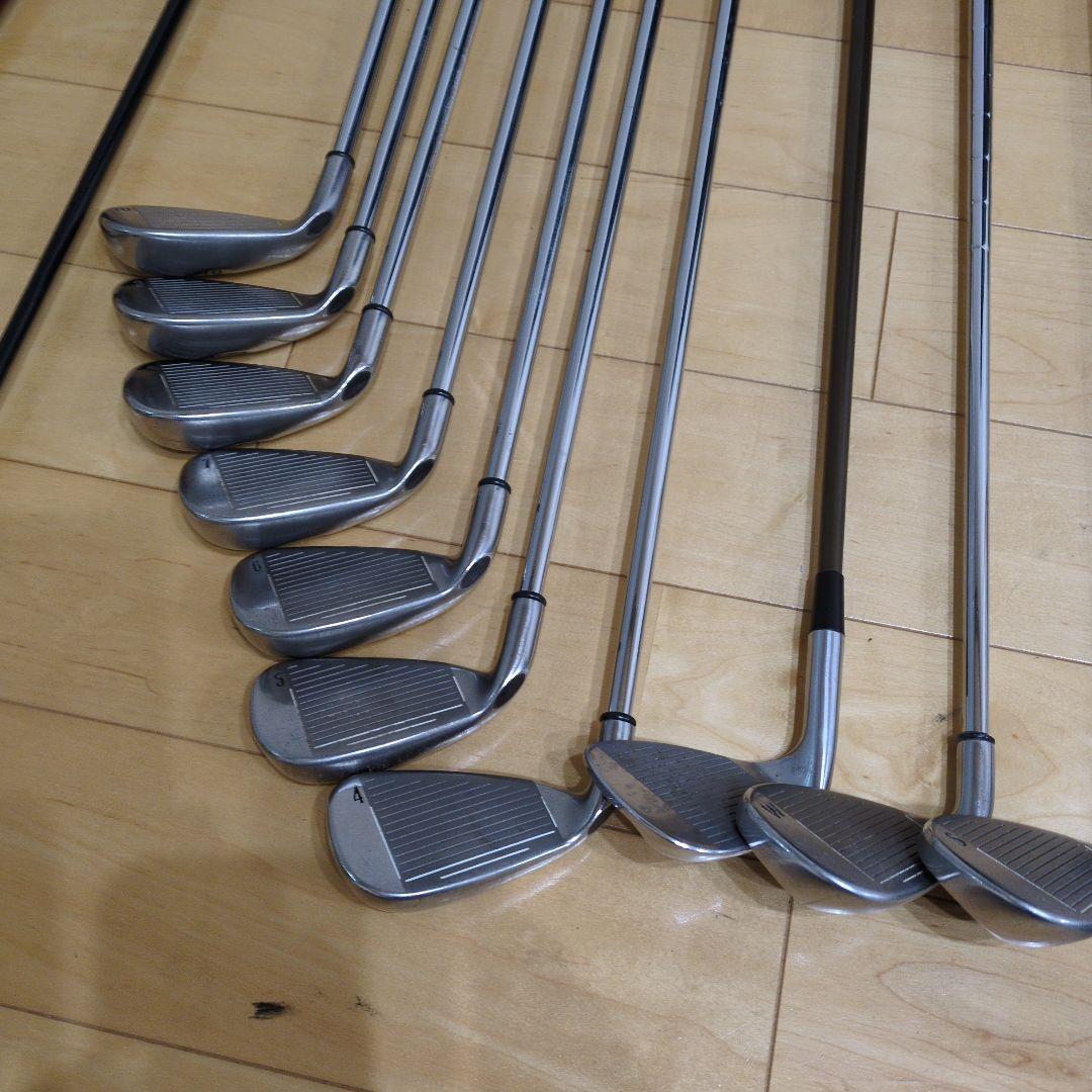 ゴルフクラブセット 右利き バッグ付 初心者向け　TaylorMade等含む