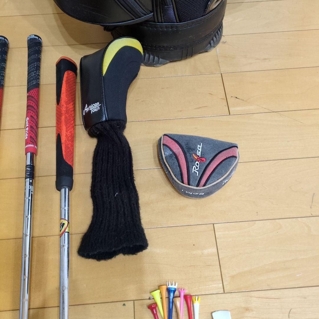 ゴルフクラブセット 右利き バッグ付 初心者向け　TaylorMade等含む