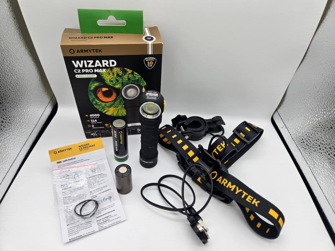 ARMYTEK C2 PRO MAX ヘッドランプ