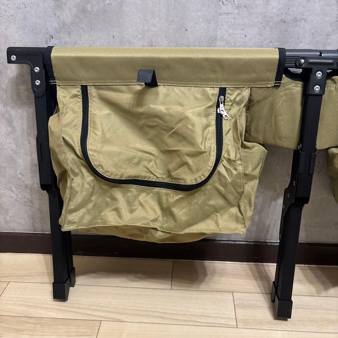 美品　DOD ストレージベンチ カーキ　廃盤品