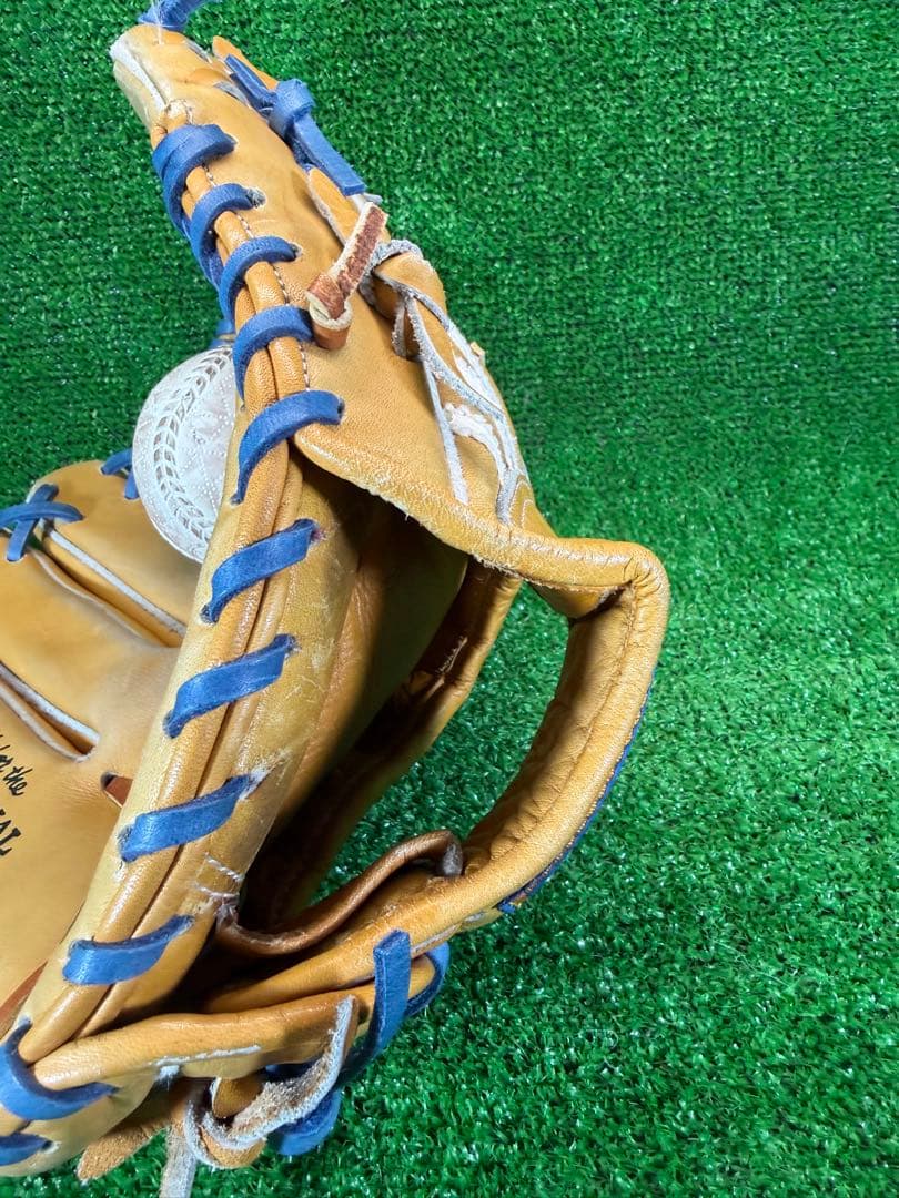実使用可　アディダス YN8923　軟式　内野手用　左投げ　兼松江商　ビンテージ
