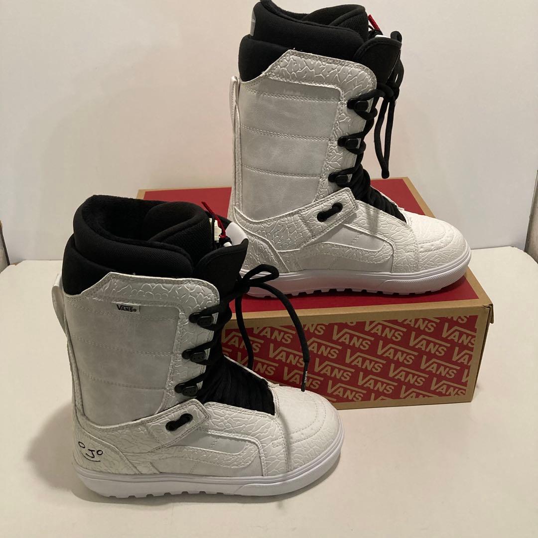 新品 25-26 バンズ ブーツ ハイスタンダード 26.0 ホワイト VANS