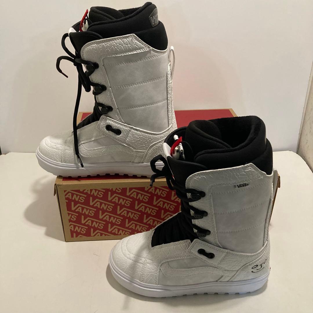 新品 25-26 バンズ ブーツ ハイスタンダード 26.0 ホワイト VANS