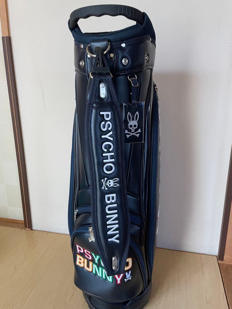 新品未使用 サイコバニー キャディバッグ 合皮