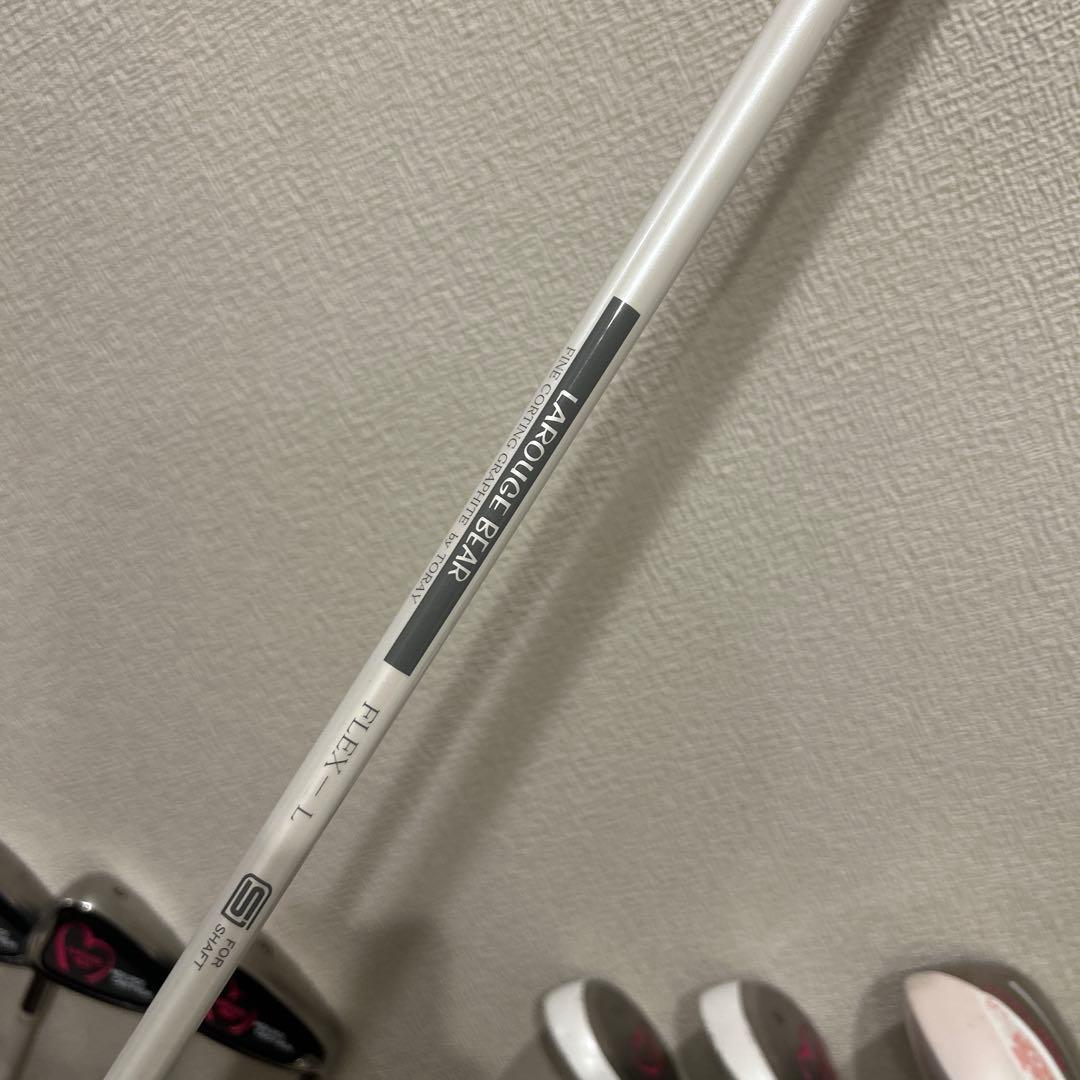 イグニオ他　レディースL 9本　右利き　ゴルフクラブセット