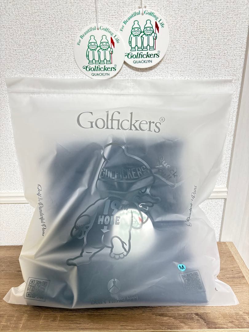【新品未使用】Golfickers ゴルフィッカーズ ストレッチチノパン　M
