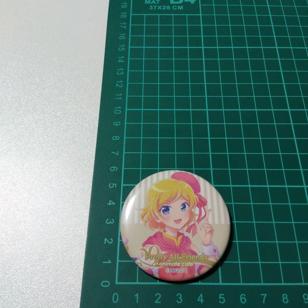 【プリティーリズム】高峰みおん アニメイトカフェ ショップ 缶バッジ