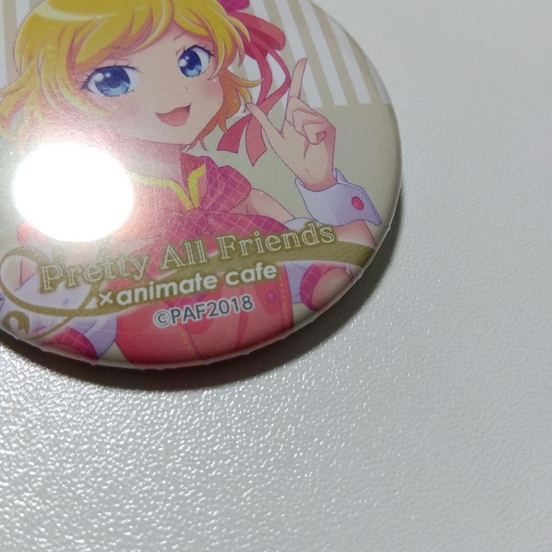 【プリティーリズム】高峰みおん アニメイトカフェ ショップ 缶バッジ
