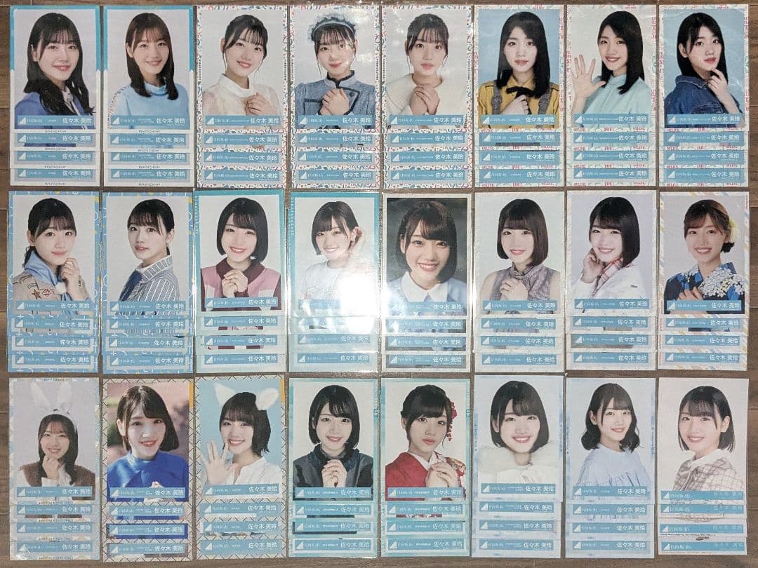 日向坂46 佐々木美玲 生写真 コンプ 60セット