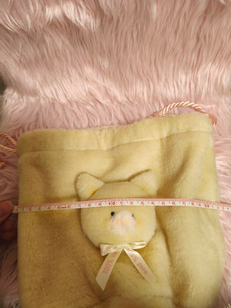 サンリオ ファンシーアラモード ザシキブタ　ぬいぐるみ巾着　 ポーチ　ファンシー