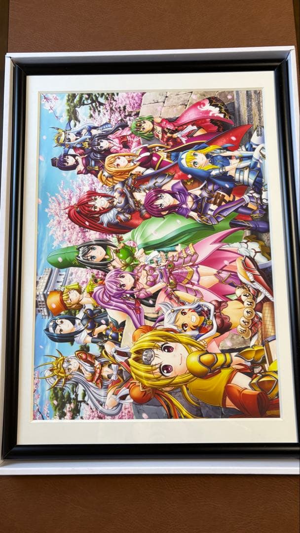 戦国乙女　アートフレーム　集合イラスト