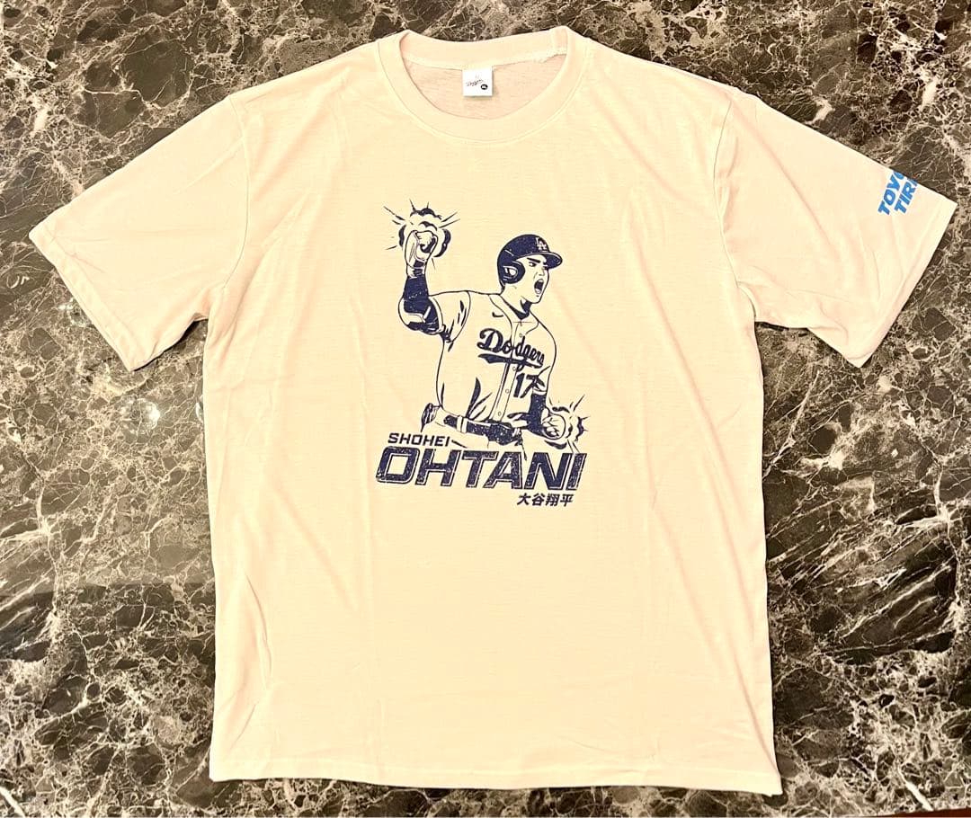 大谷翔平 限定Tシャツ クリアバッグセット ドジャースタジアム 数量限定配布